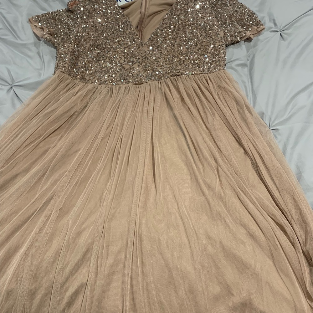 Plus size formal gown